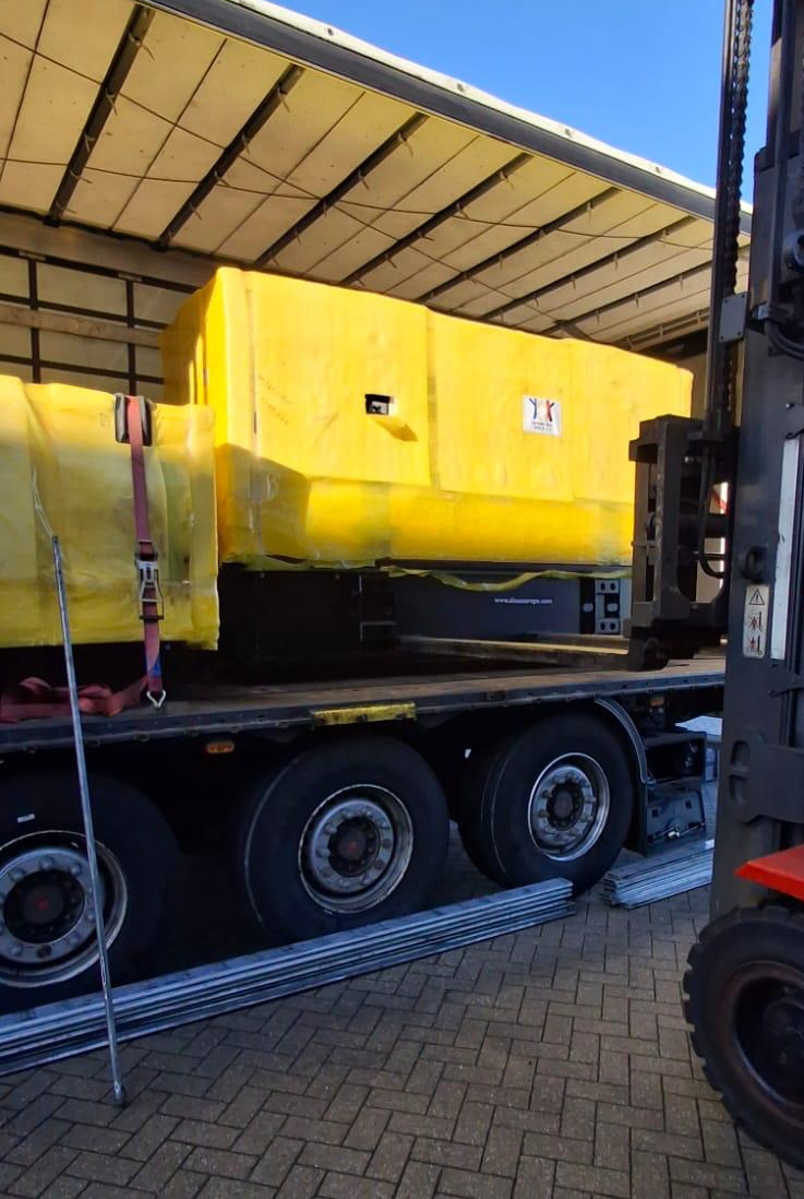 Unterstützung durch Stromgeneratoren