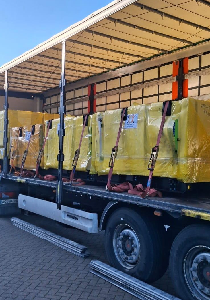 Unterstützung durch Stromgeneratoren