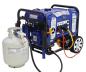 Preview: Générateur Ford FG11050PBE fonctionnant au gaz – raccordé à une bouteille de GPL